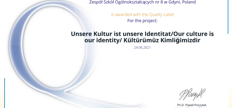 Projekt eTwinning „Our culture is our identity” Projekt eTwinning „Our culture is our identity”