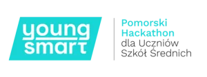Logo Pomorskiego Hackathonu dla Uczniów Szkół Średnich