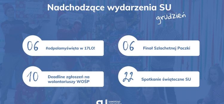 Aktualności od SU na grudzień Aktualności od SU na grudzień